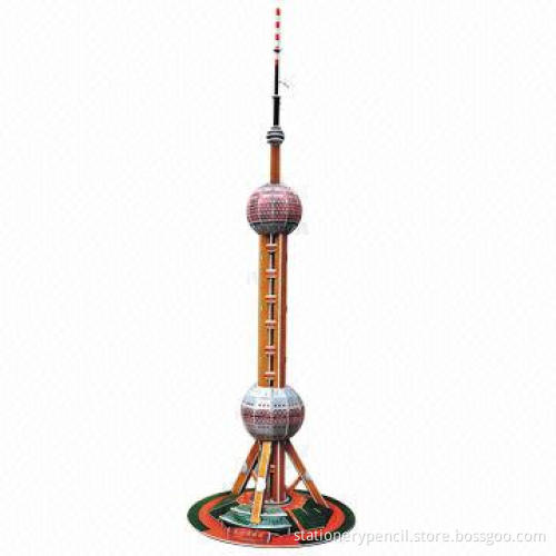 2013 New World Famous Building 3-D Puzzle, Customized Sizes and Thicknesses are Accepted